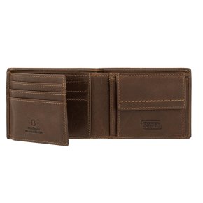 CAMEL ACTIVE BILBAO jeans wallet cognac